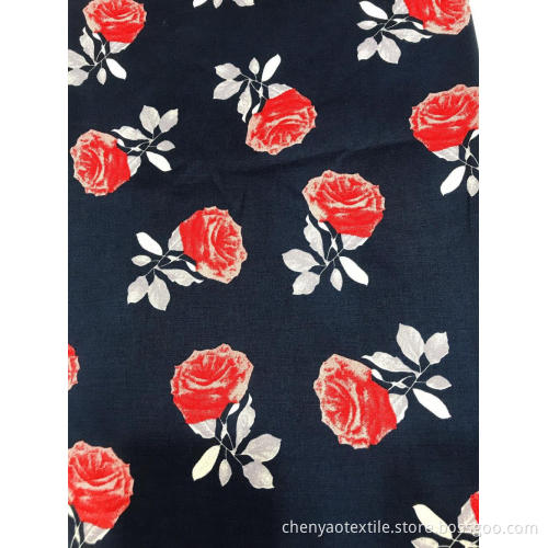 Cotton Spendex Printed Fabric
